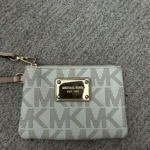 Extra Small Michael Kors Logo Wristlet